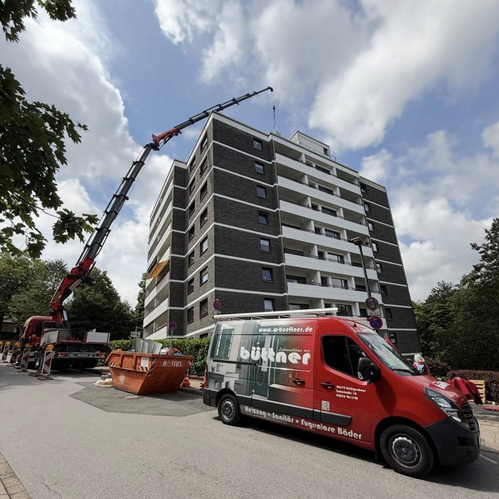 Effiziente Wärmepumpen von Vaillant als Kaskadenlösung für ein Mehrfamilienhaus in Heiligenhaus 1